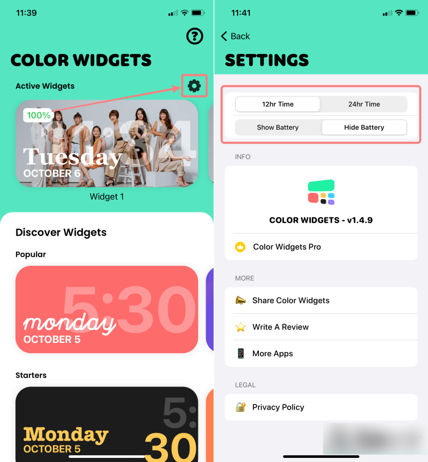 iOS 14 主画面上的日历小工具' Color Widget '可显示时间、月份还可以换喜欢的照片