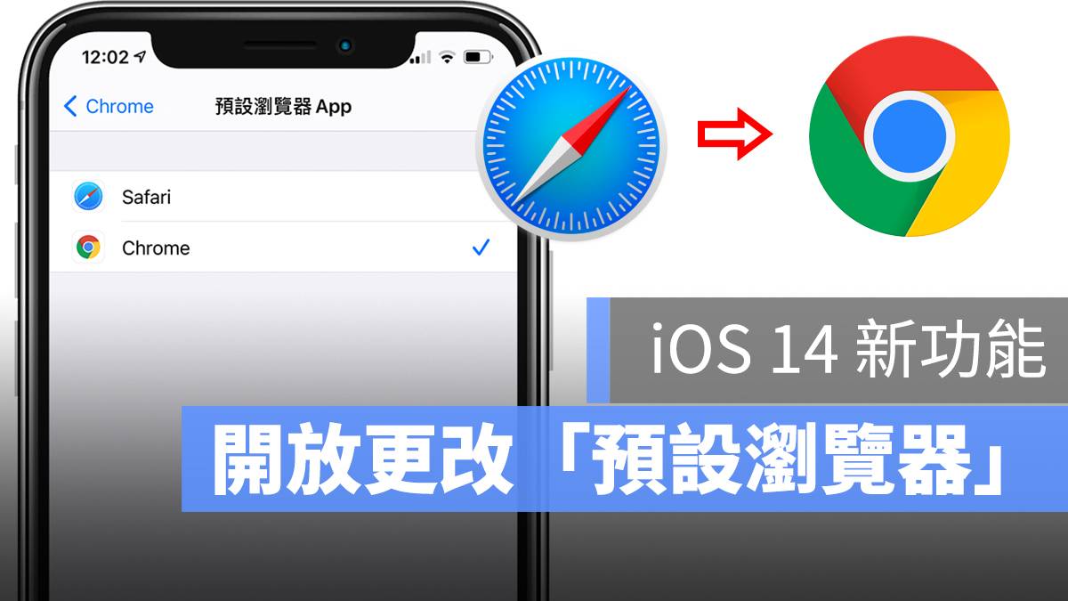 iOS 14 如何更改默认浏览器？ 可把 Safari 改成 Chrome 了