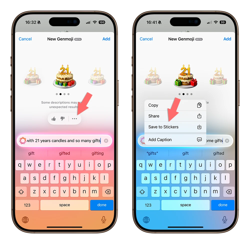 iPhone 的 Genmoji 怎么用？ iOS 18 AI 生成表情符号完整教程