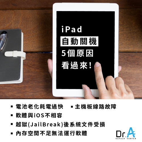 iPad突然关机怎么办？ 4个方法让iPad重见光明！