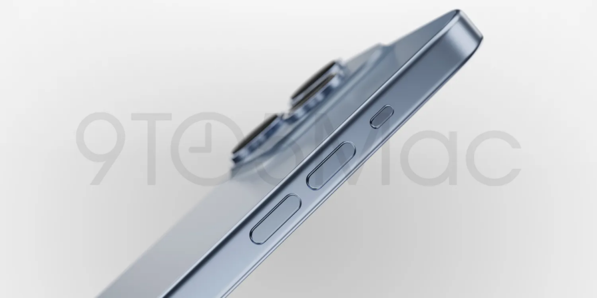 iPhone 15 Pro 最终版 CAD 图曝光，确定就是动作按钮 + 传统音量键