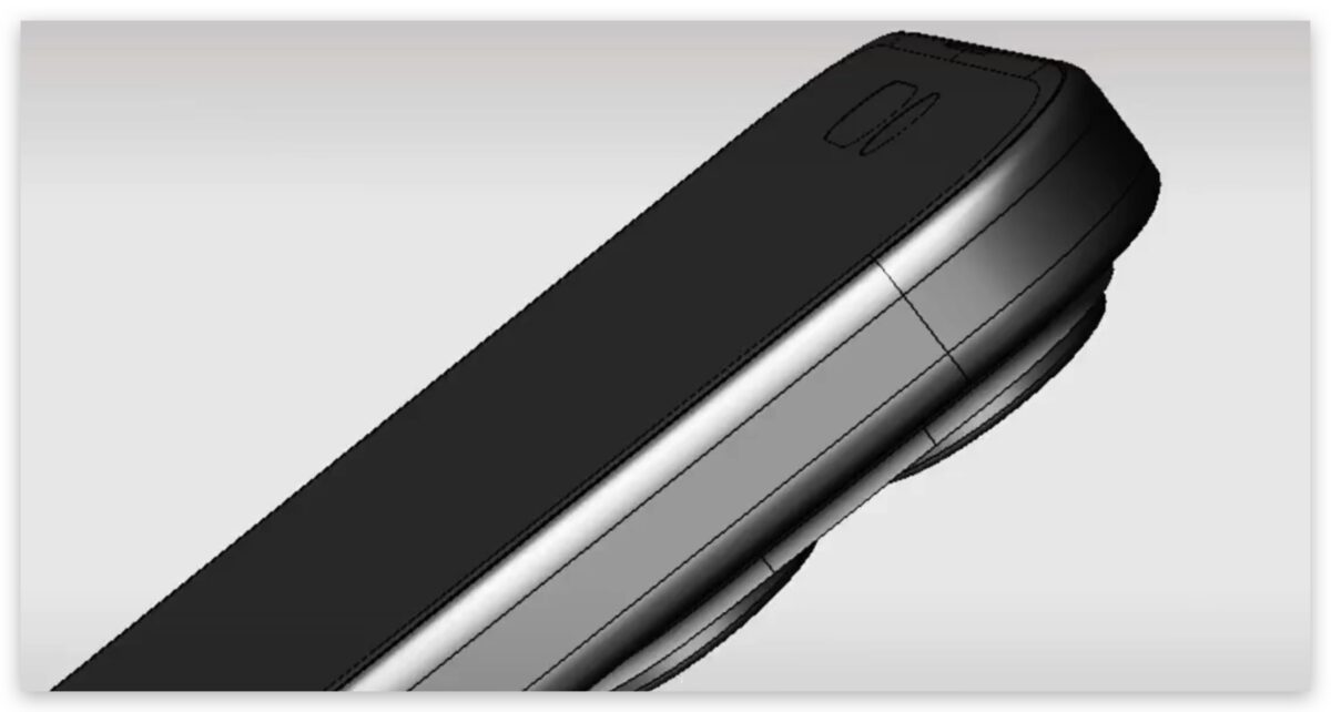 iPhone 15 Pro 又一份 CAD 设计图外流，音量键从两颗变一颗