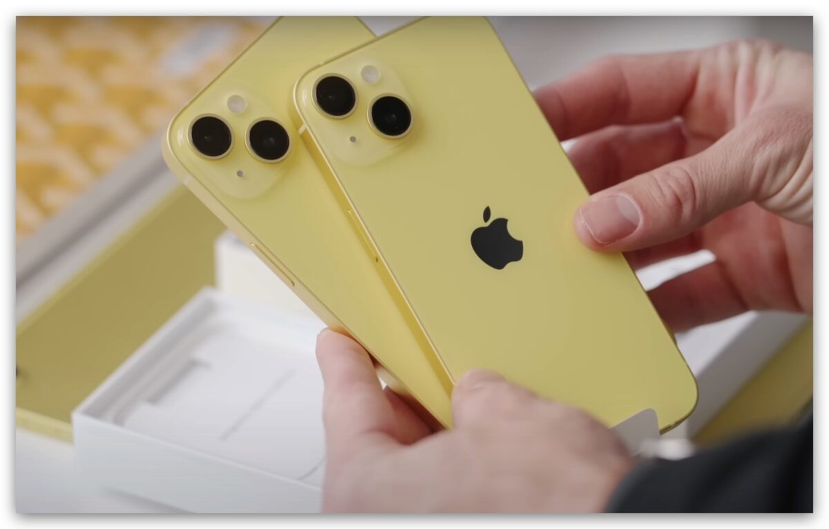 黄色 iPhone 14 开箱视频解禁了！国外网红分享新 iPhone 实机外观