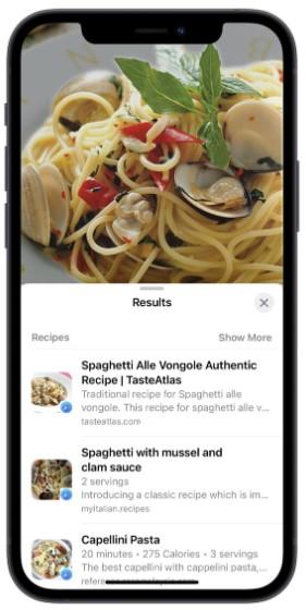 怎么使用iphone图像查询进阶功能?可从料理查食谱及辨识符号