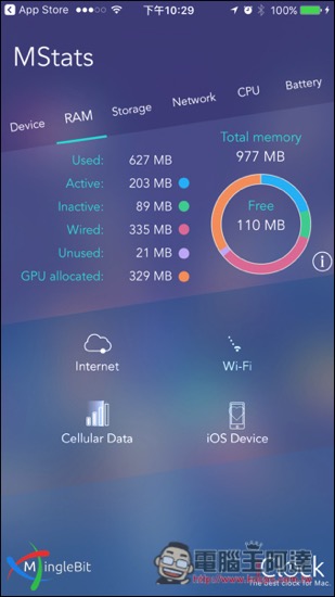 「MStats」所有iPhone、iPad系统资讯一次秀给你看！
